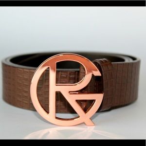Signature RoseGold Apparel Brown Belt