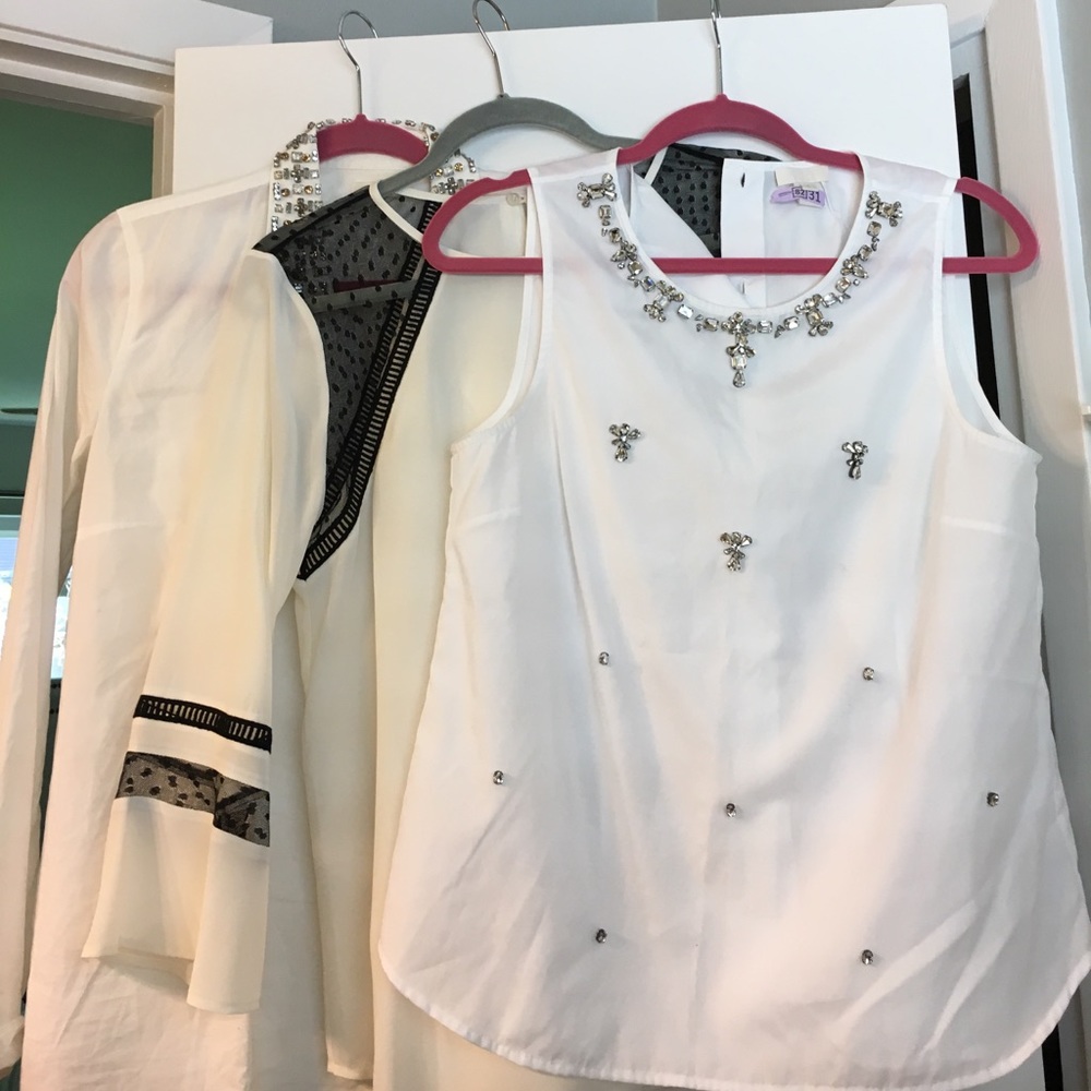 LOT of 4 JCrew tops. 💕💖💕