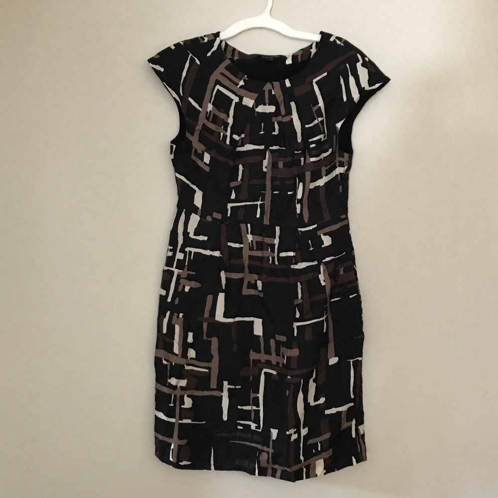 Banana Republic geometric dress