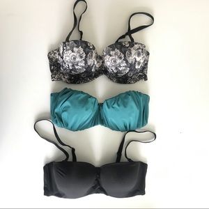 Triple bra/bikini bundle H&M