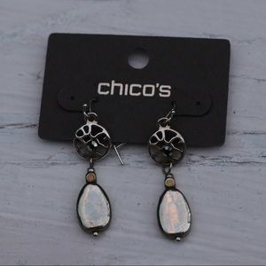 Chico's Silver Elma Earrings