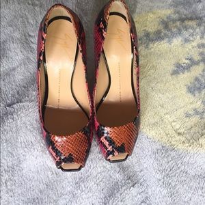 Giuseppi Zanotti Python platform peeptoes 36