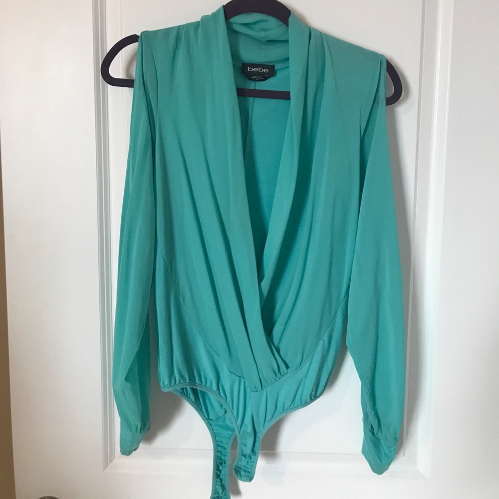 BEBE bodysuit with arm slits