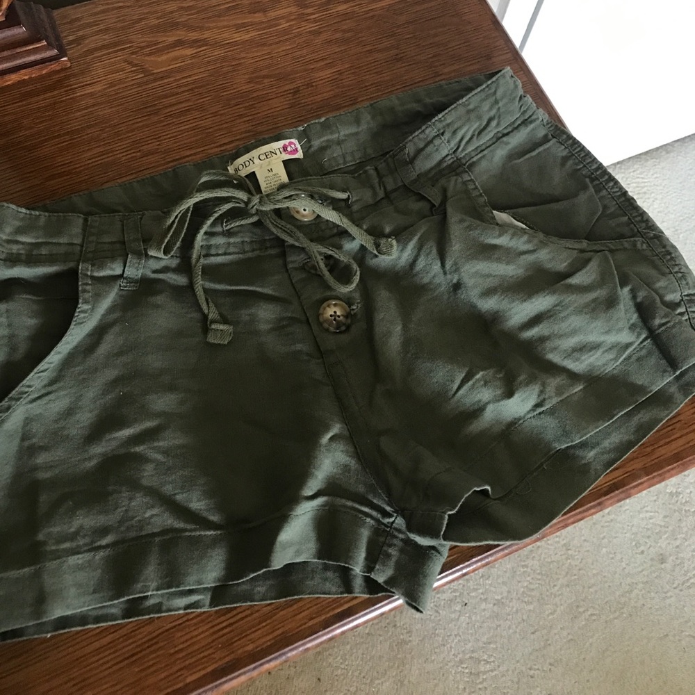 Olive Green Shorts size M