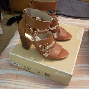 Size 8 Michael Kors Brown Sandals