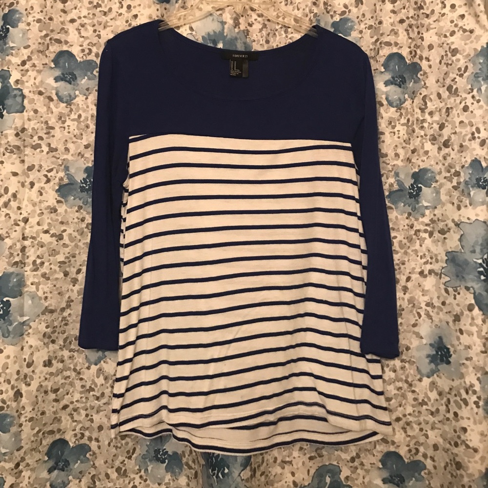 Forever 21 3/4 sleeve top
