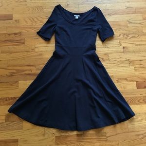 Pretty A-line H&M navy dress