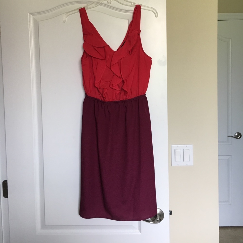 Mossimo dress in magenta and purple. NWOT