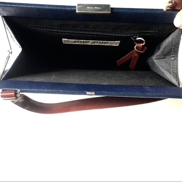 Vintage MIU MIU frame bag-excellent condition - Picture 6 of 7