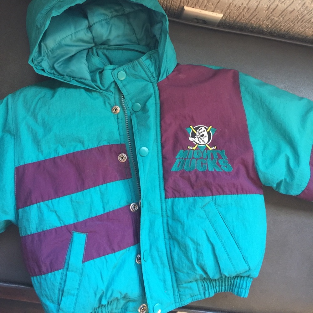 Vintage mighty ducks jacket