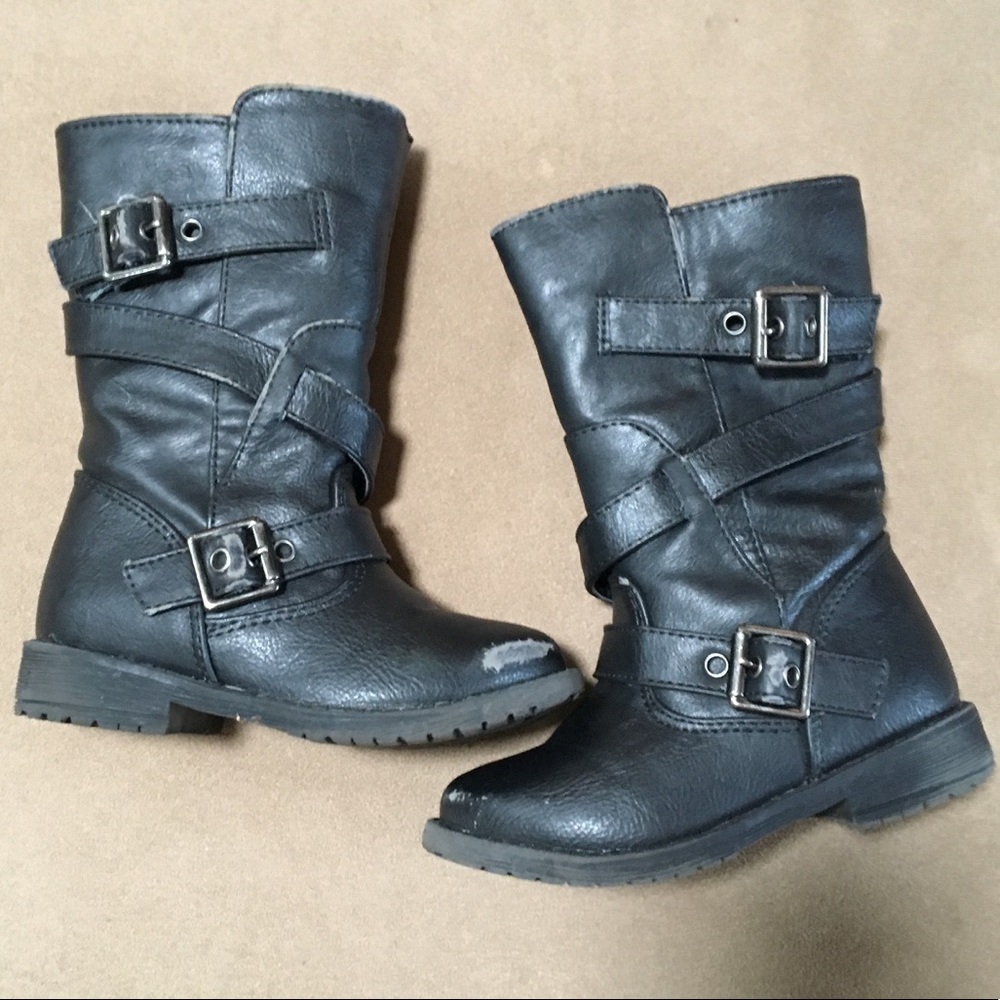 Kenneth Cole Reaction tall black boots