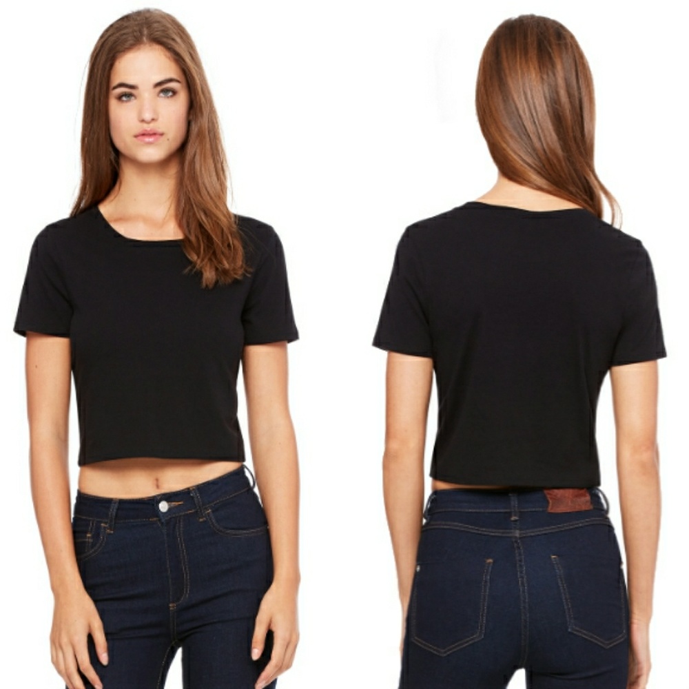 (New) Ladies Crop Tank