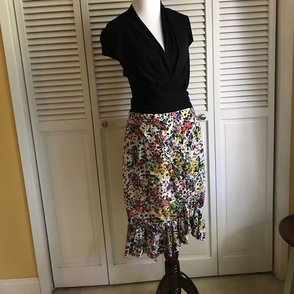 Anthro "Hustle and Bustle" skirt by Edme & Esylite