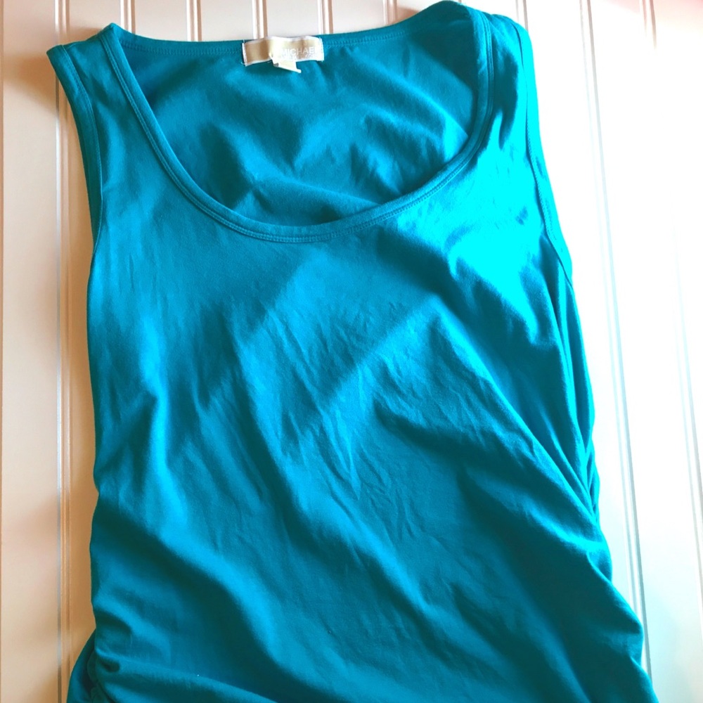 Michael kors tank L new without tags turquoise