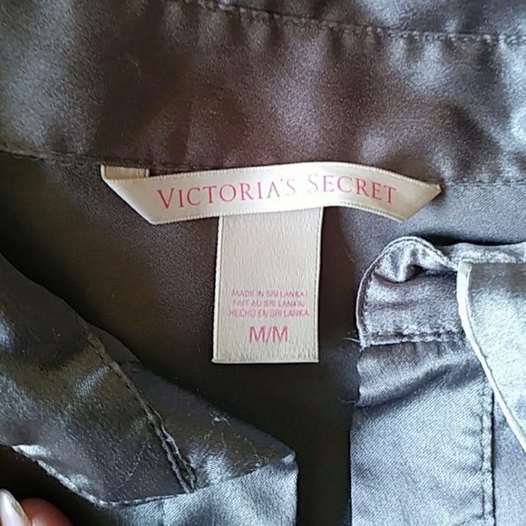 Victoria's secret grey metallic night shirt. - Picture 3 of 4