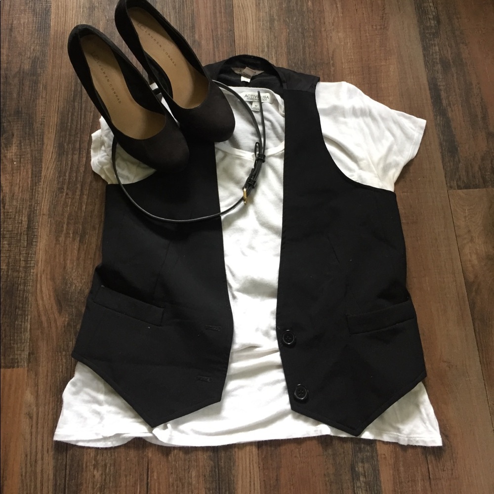 Black vest