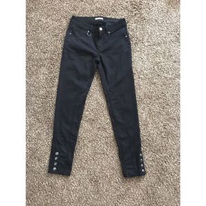 NWOT Black Burberry Brixton Jodphur Pants Size 26