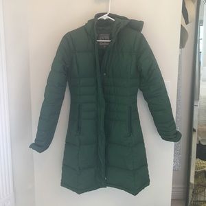 I. Spiewak & Sons long hooded down coat