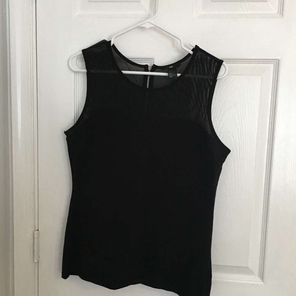 Sweetheart Mesh Top