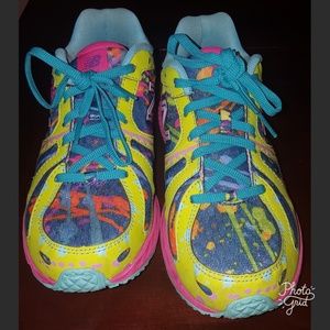 Little girls multi colored New Balance
