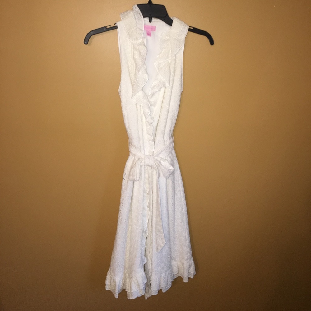 Lilly Pulitzer white dress