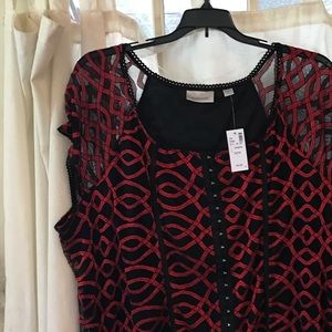 Sleeveless blouse
