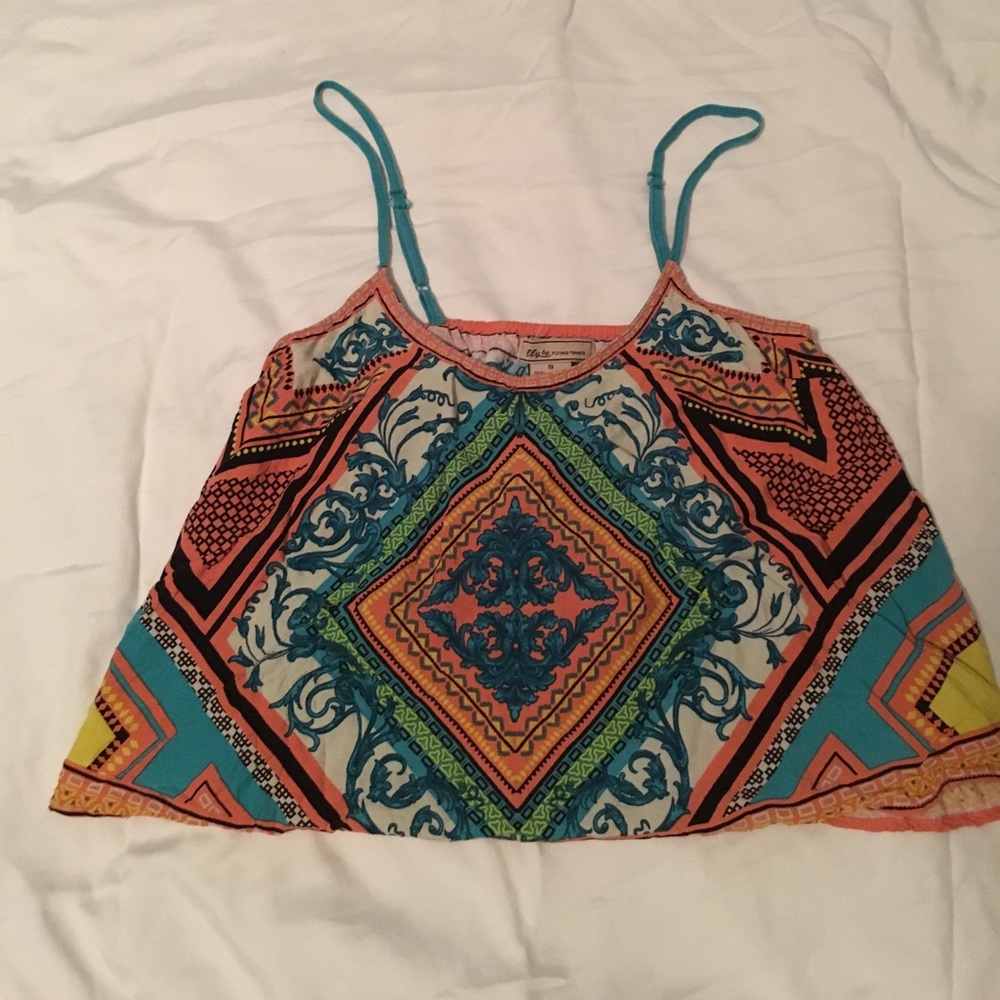Multi colored top