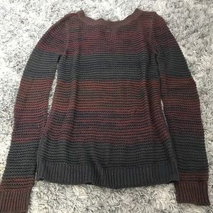 BP multicolor Knit crew neck sweater