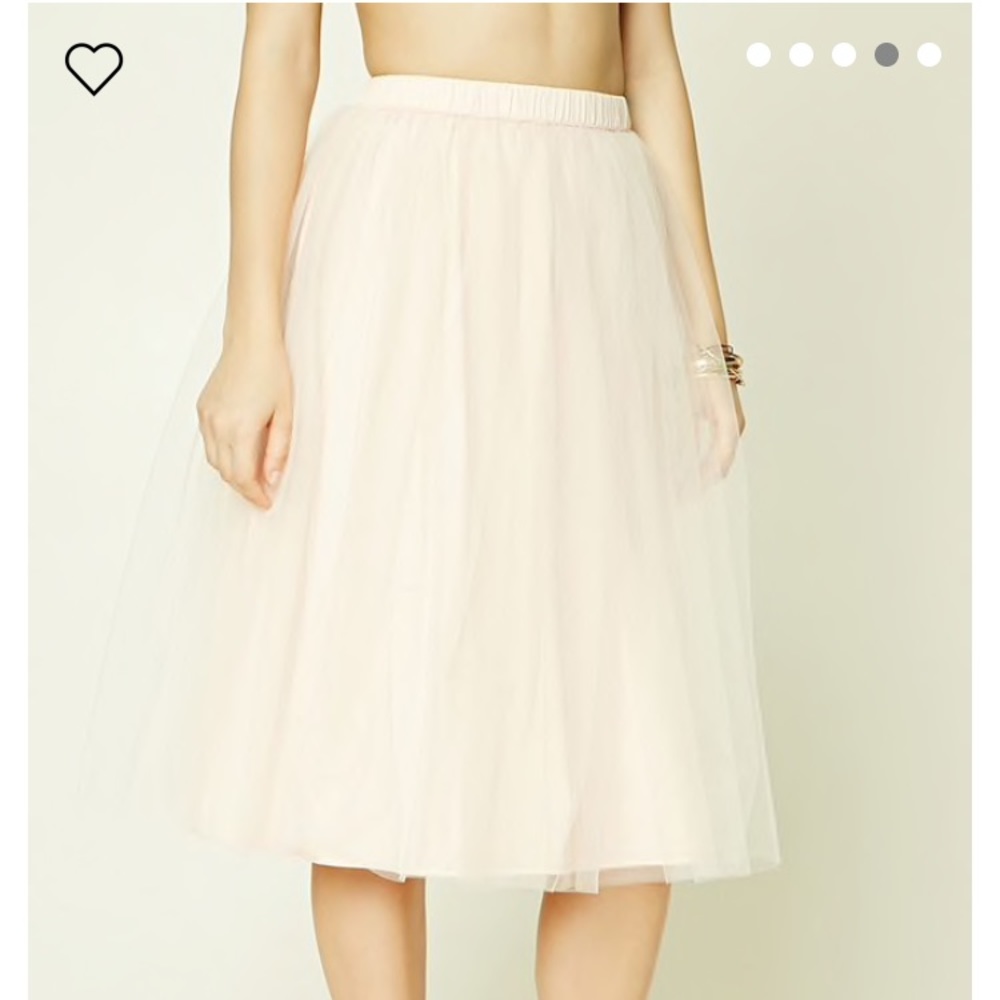 Blush Tulle Skirt