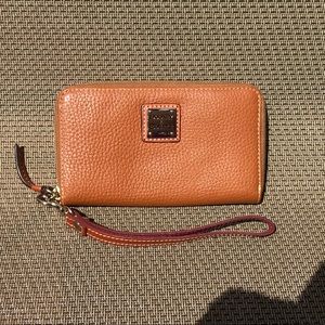 Dooney Zip Around Phone Wristlet