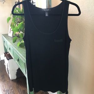 White House Black Market Black Knit Tank
