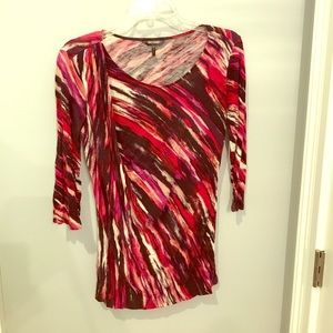 Daisy Fuentes Gathered Detail Blouse