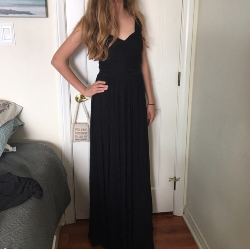 Black formal dress