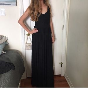 Black formal dress