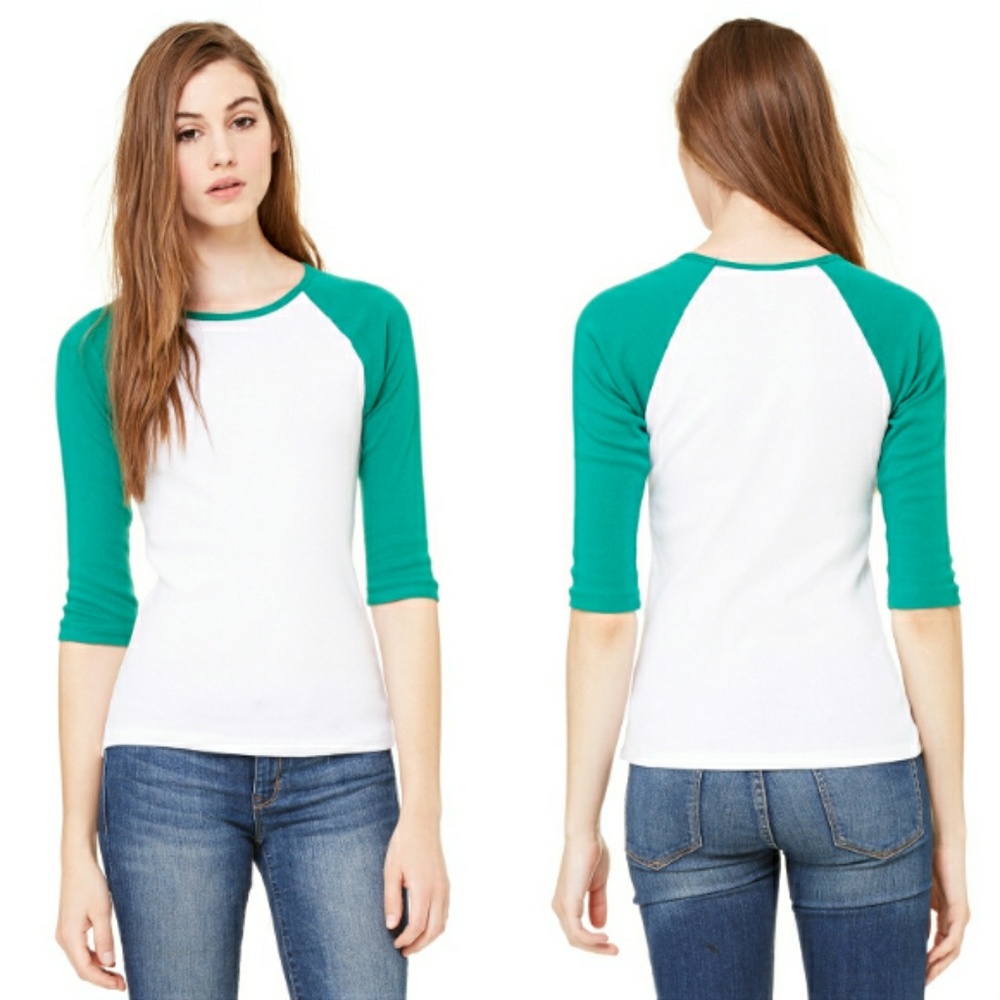 (Pick your color) 3/4 Sleeve Shirt - Picture 1 of 2