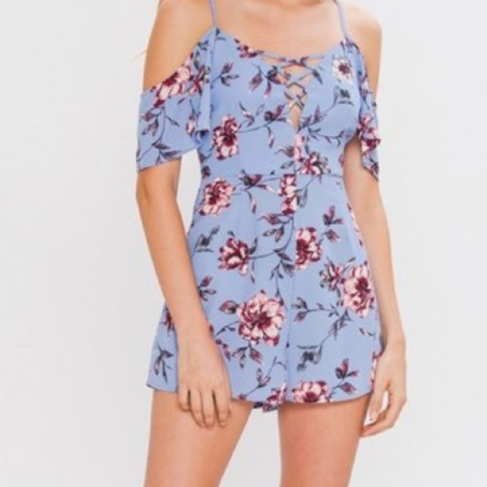 One left! Cold Shoulder Romper!