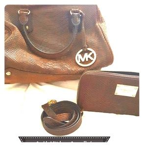 MK bag & wallet