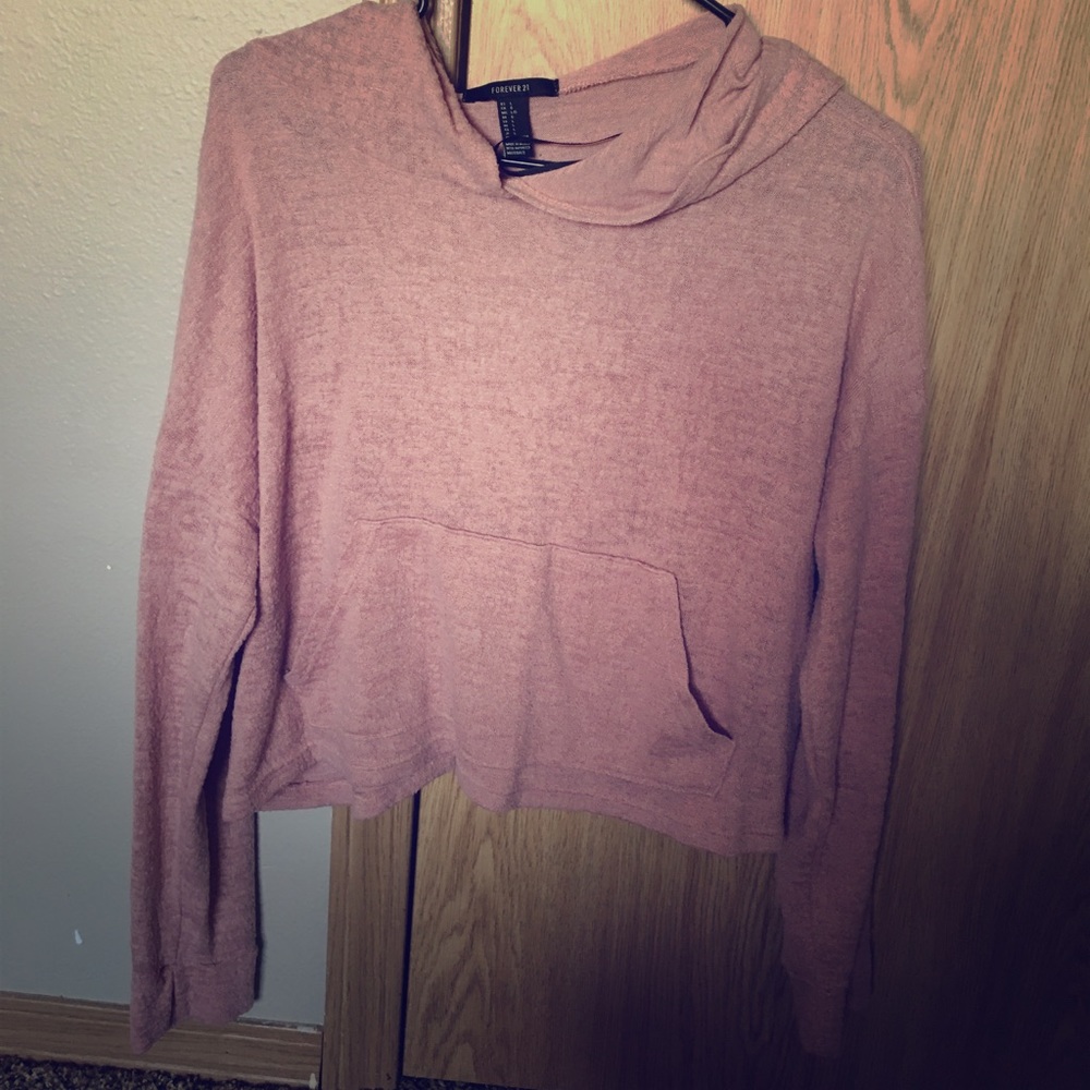 Cropped hoodie