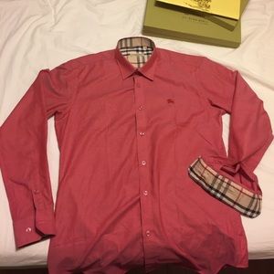 Burberry Brit dress shirt (Red)