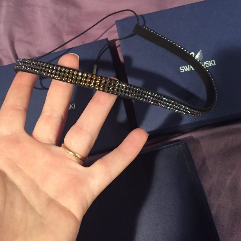 Swarovski stretch headband