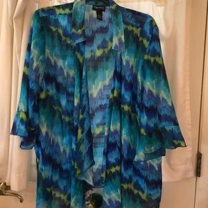 Maggie Barnes Cascade blouse or jacket