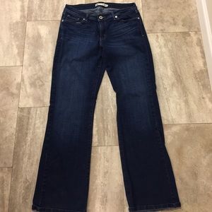 Levi Curvy Bootcut Dark denim jeans