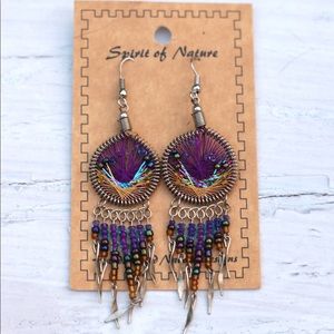 Spirit of Nature Dream Catcher Earrings