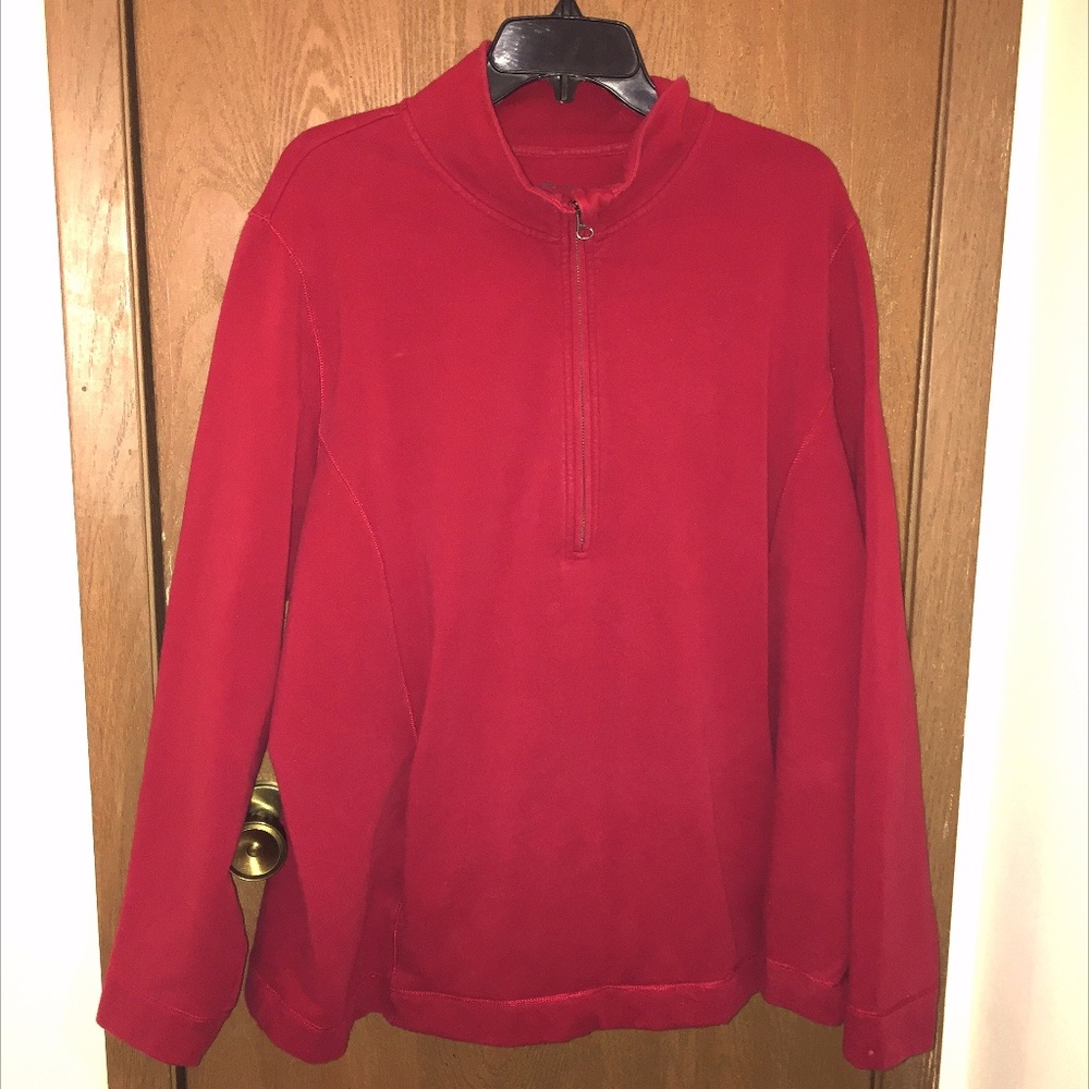 Quarter-zip fleece by Eddie Bauer