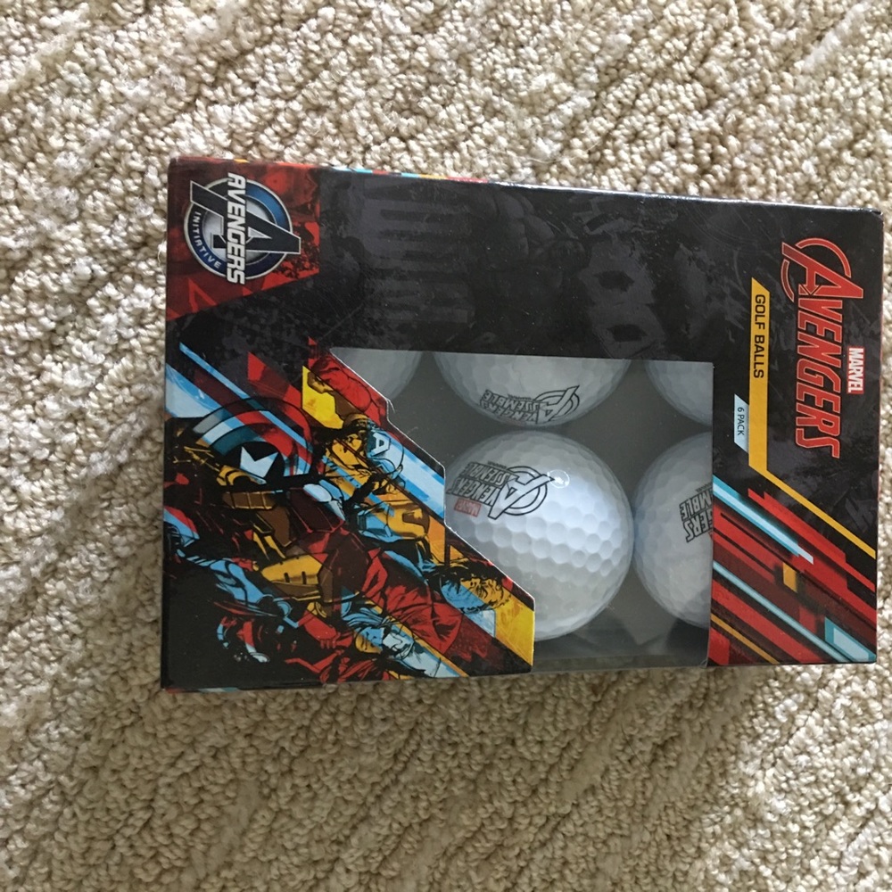 Marvel Golf Balls