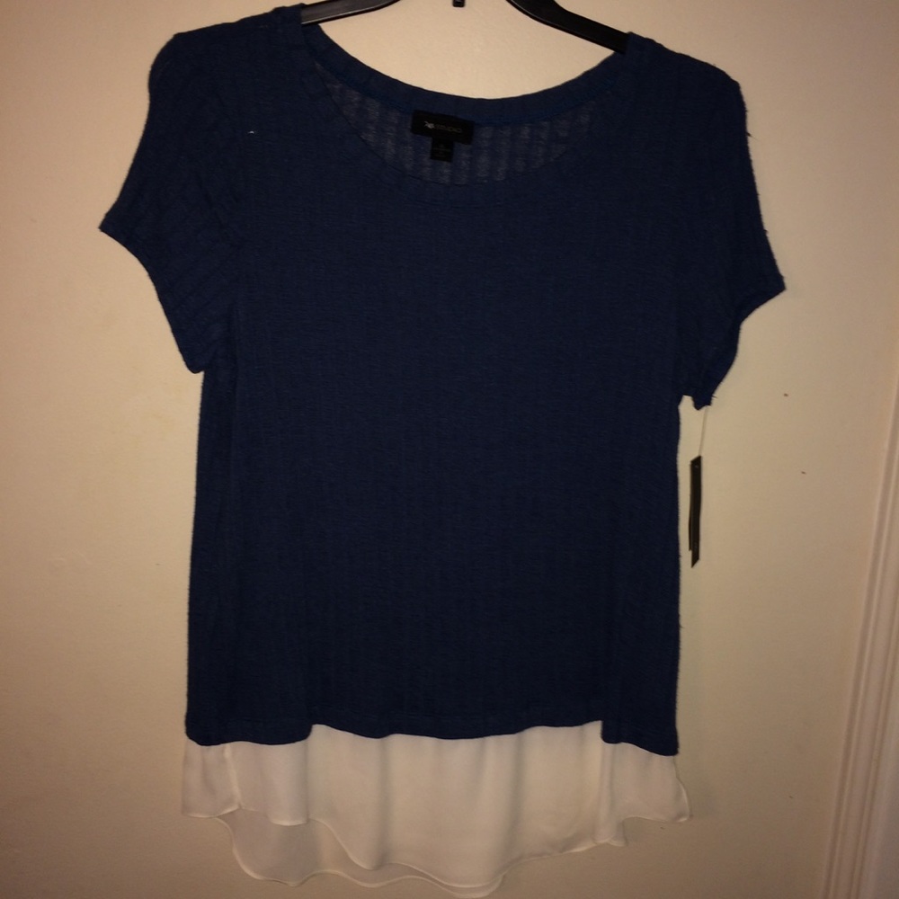 AB studios sweater knot top