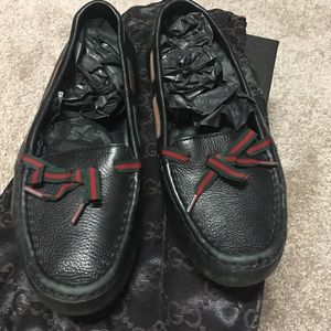 Gucci black loafers