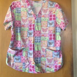 Spring Scrub Top