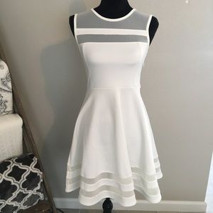 LuLu's Final Stretch Ivory Dress