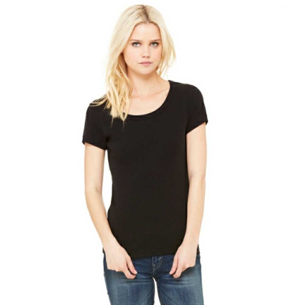 (New) Scoop Neck T-Shirt